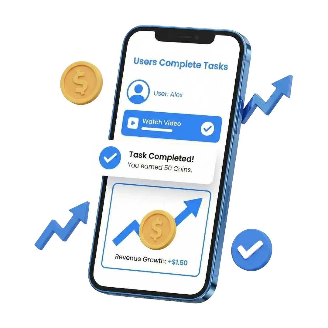 image for Users Complete Tasks